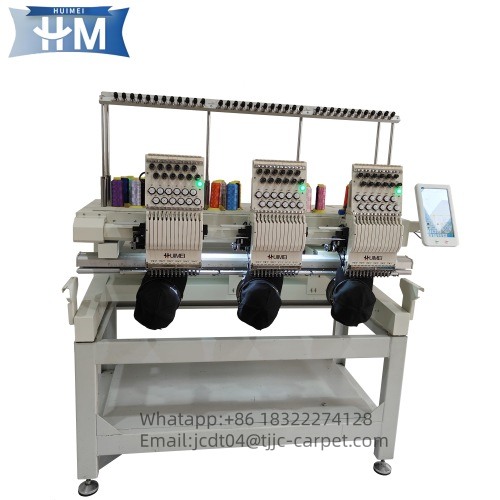 Best Quality Multifuction High Speed 3 Head Embroidery Machine