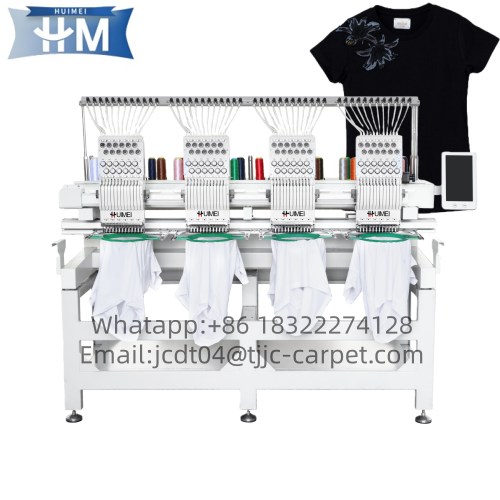 High Quality New Condition Computerized Embroidery Machine 4 Head